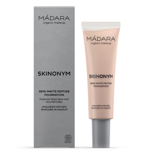 MÁDARA SKINONYM POLOMATNÝ MAKE-UP S PEPTÍDMI,#30 ROSE IVORY,30 ml