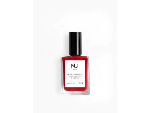 NUI COSMETICS PRÍRODNÝ LAK NA NECHTY 02 RED 14 ml