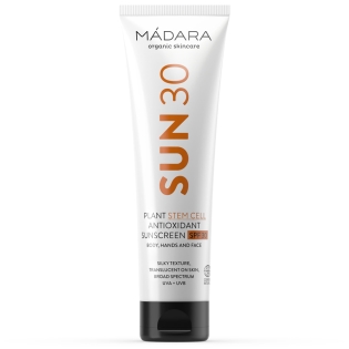 Opaľovací krém s obsahom rastlinných kmeňových buniek a antioxidanty SPF30, 100 ml