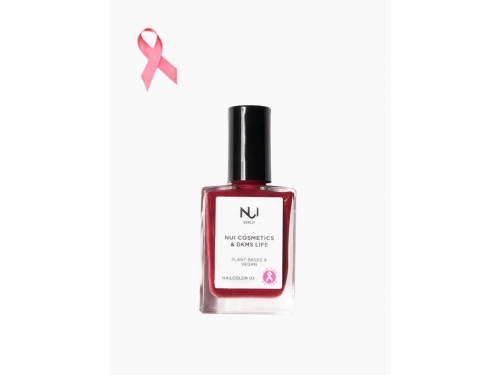 NUI COSMETICS PRÍRODNÝ LAK NA NECHTY 03 DARK RED VIOLETT 14 ml