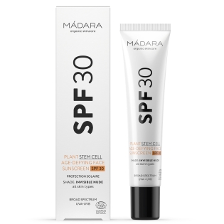 Opaľovací krém na tvár SPF 30 s anti-age efektom, 40 ml