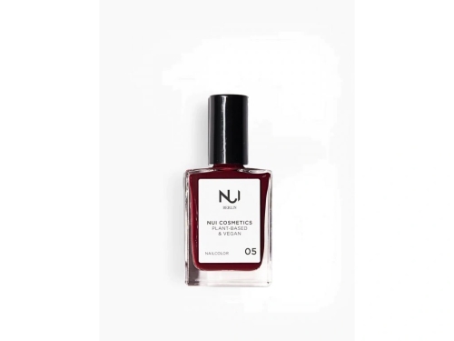 NUI COSMETICS PRÍRODNÝ LAK NA NECHTY 05 DARK RED 14 ml