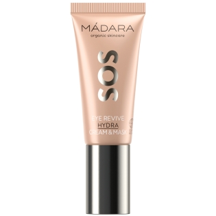 MÁDARA SOS HYDRA, HYDRATAČNÝ KRÉM A MASKA NA OČI, 20 ml