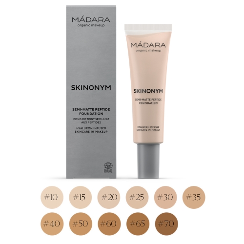 MÁDARA SKINONYM POLOMATNÝ MAKE-UP S PEPTÍDMI